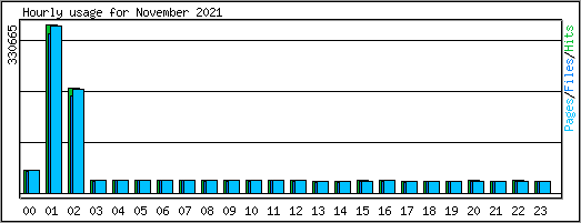 Hourly usage