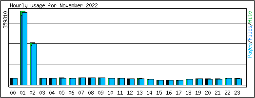 Hourly usage